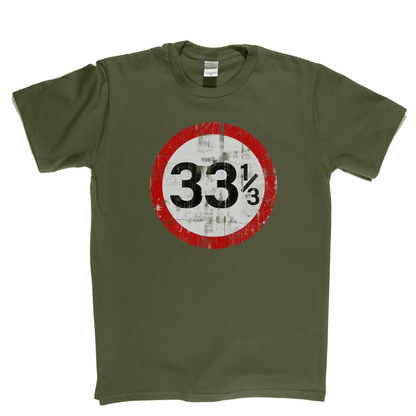 Speed Limit 33 1/3 UK T-Shirt