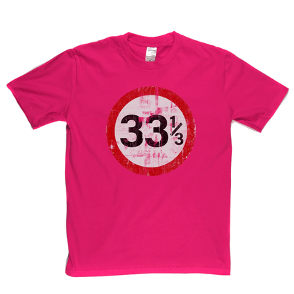 Speed Limit 33 1/3 UK T-Shirt