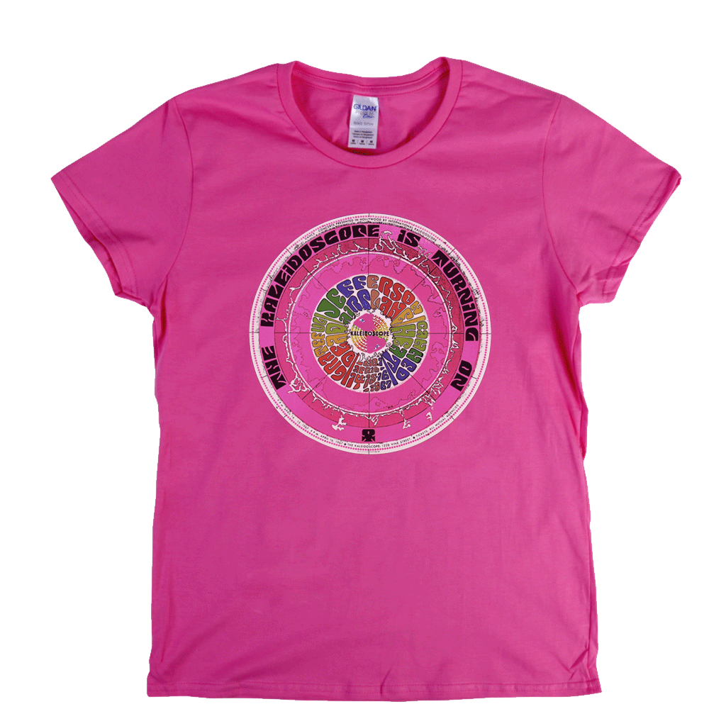 The Kaleidoscope Is Turning On Womens T-Shirt