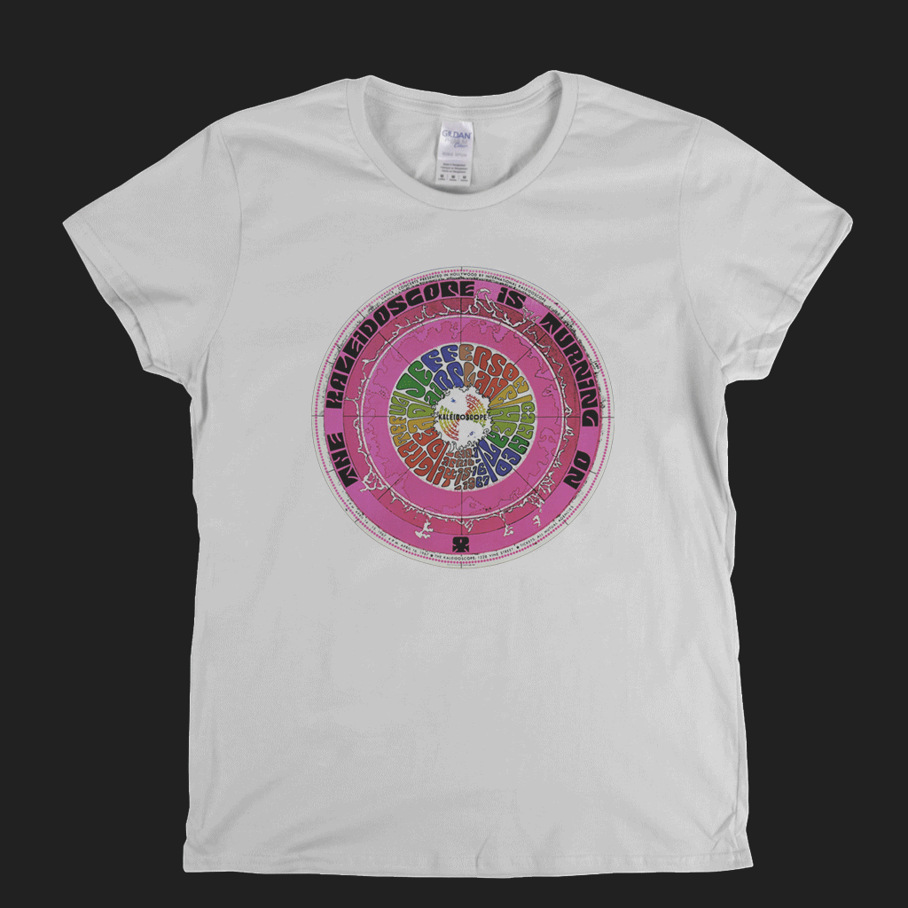 The Kaleidoscope Is Turning On Womens T-Shirt