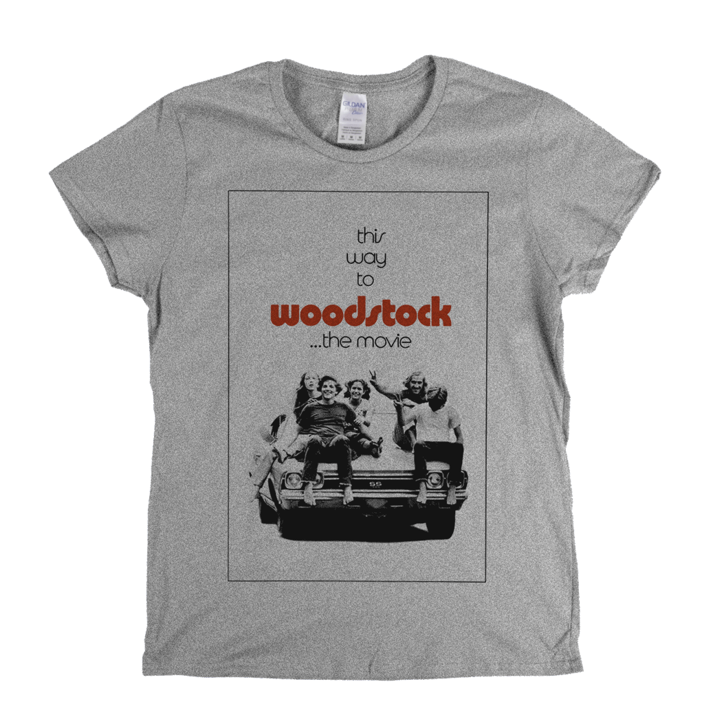 This Way To Woodstock Womens T-Shirt