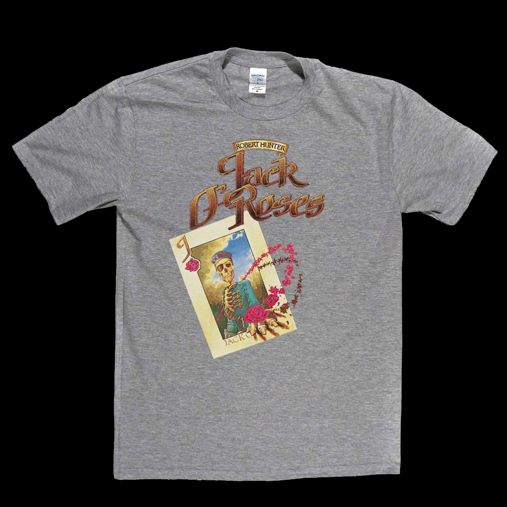 Robert Hunter Jack O Roses T-Shirt