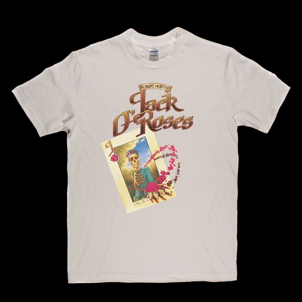 Robert Hunter Jack O Roses T-Shirt