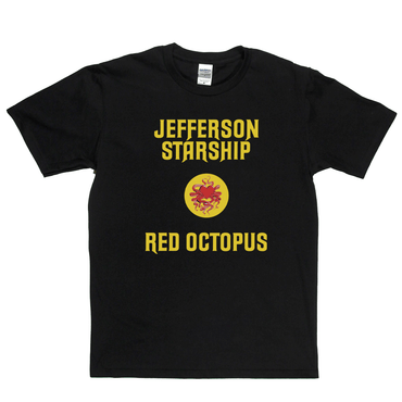 Jefferson Starship Red Octopus T-Shirt