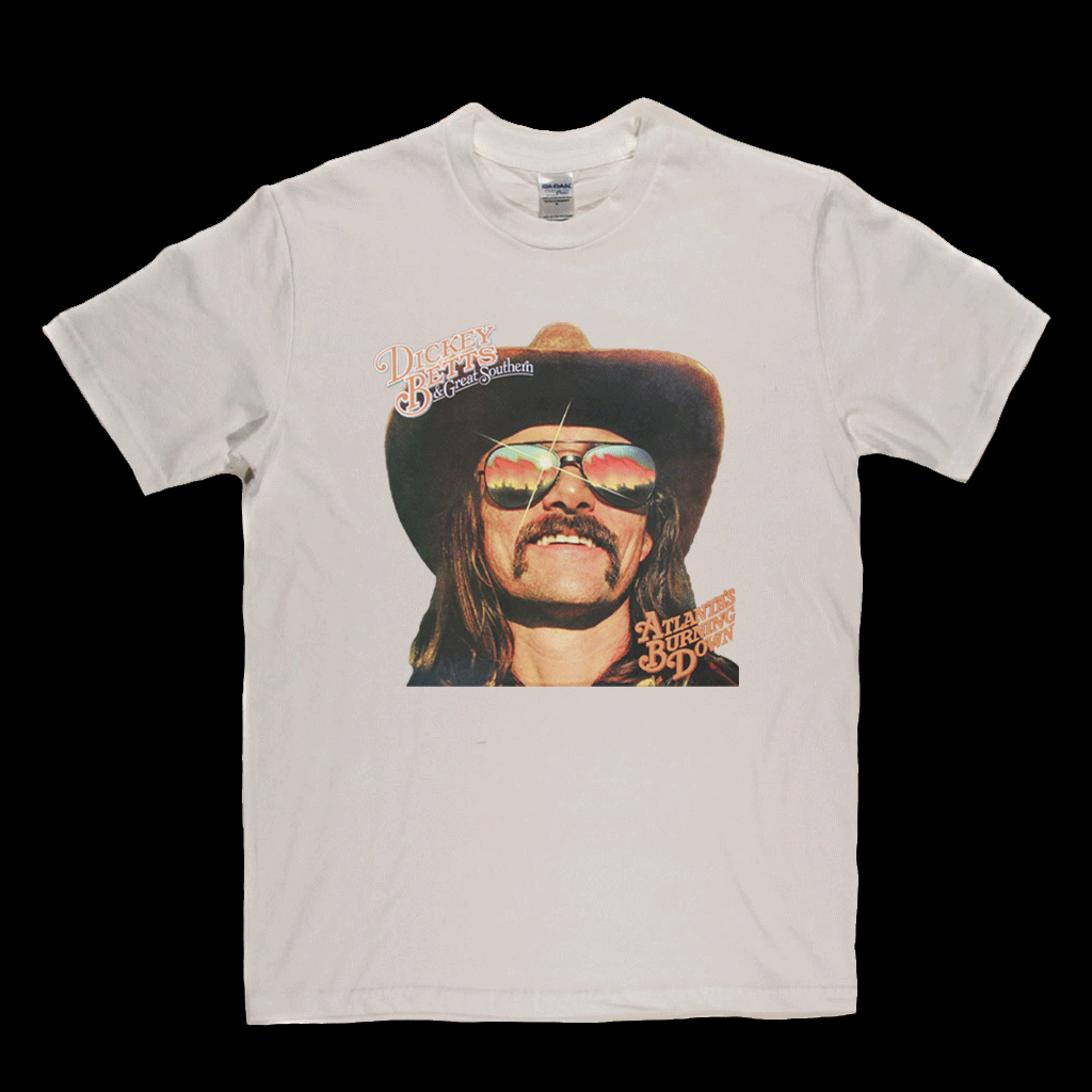 Dickey Betts Atlantas Burning Down T-Shirt