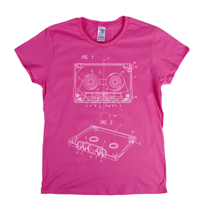 Cassette Diagram Womens T-Shirt