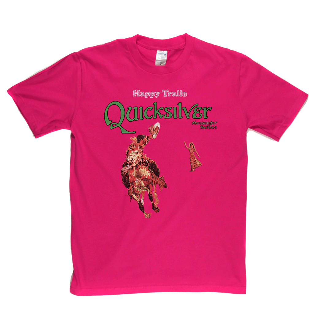 Quicksilver Messenger Service Happy Trails Album T-Shirt