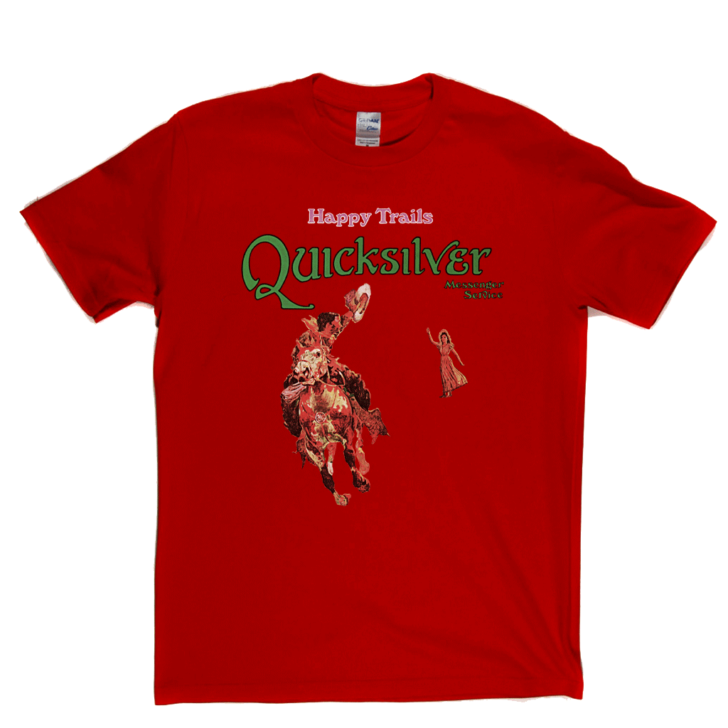 Quicksilver Messenger Service Happy Trails Album T-Shirt