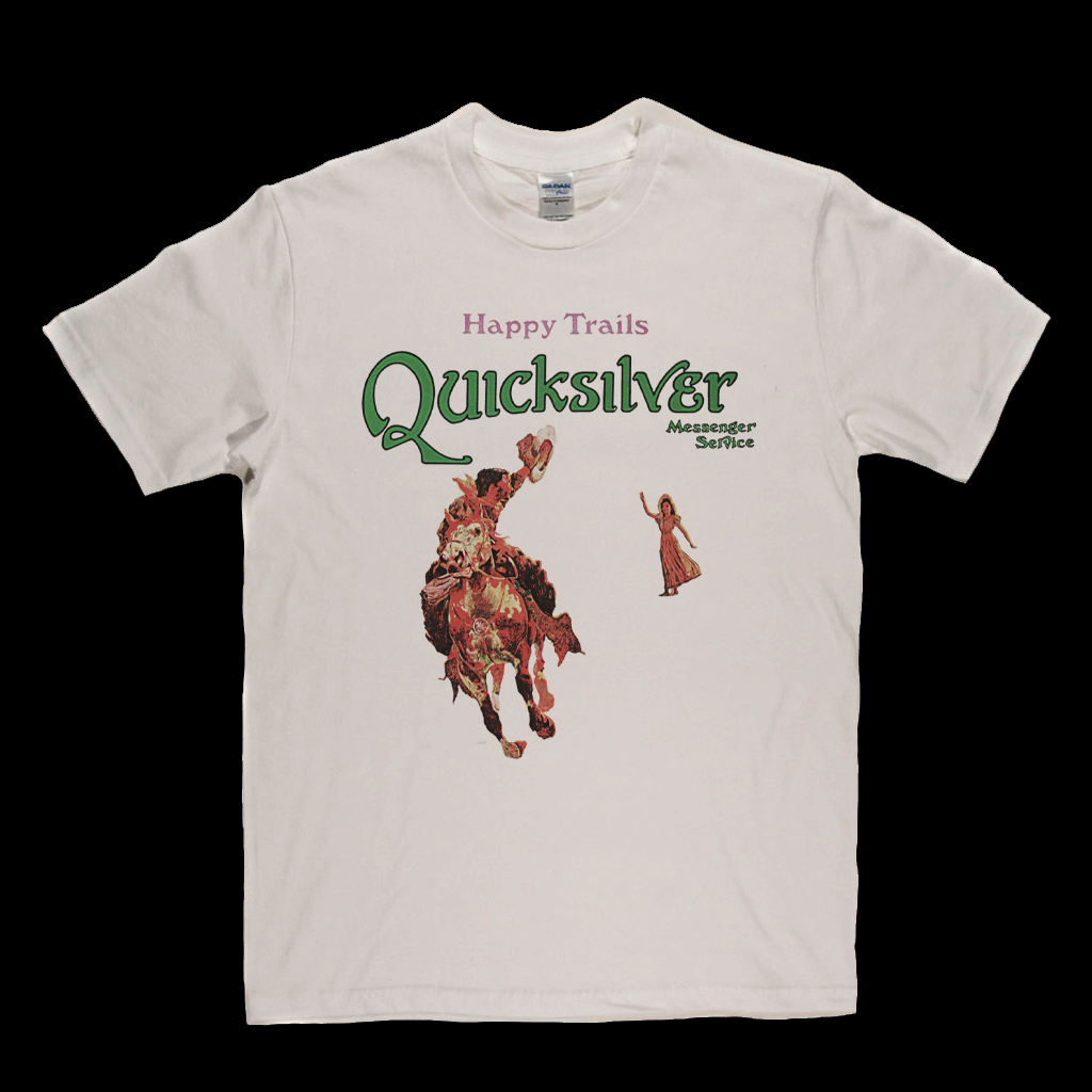 Quicksilver Messenger Service Happy Trails Album T-Shirt