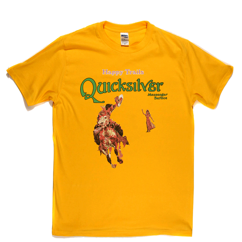 Quicksilver Messenger Service Happy Trails Album T-Shirt