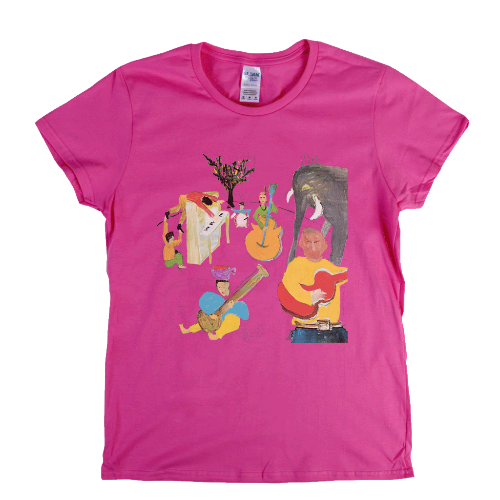 The Band - Music From Big Pink Womens T-Shirt