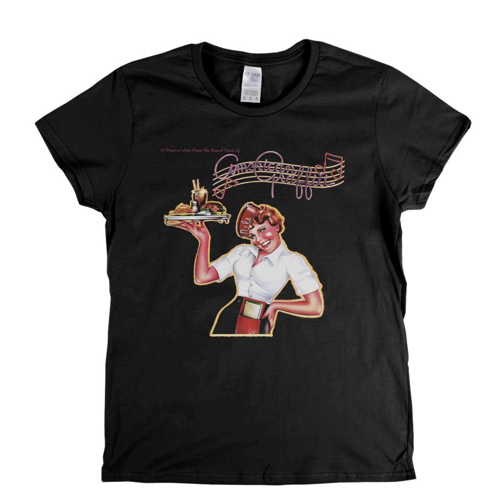 American Graffiti Womens T-Shirt