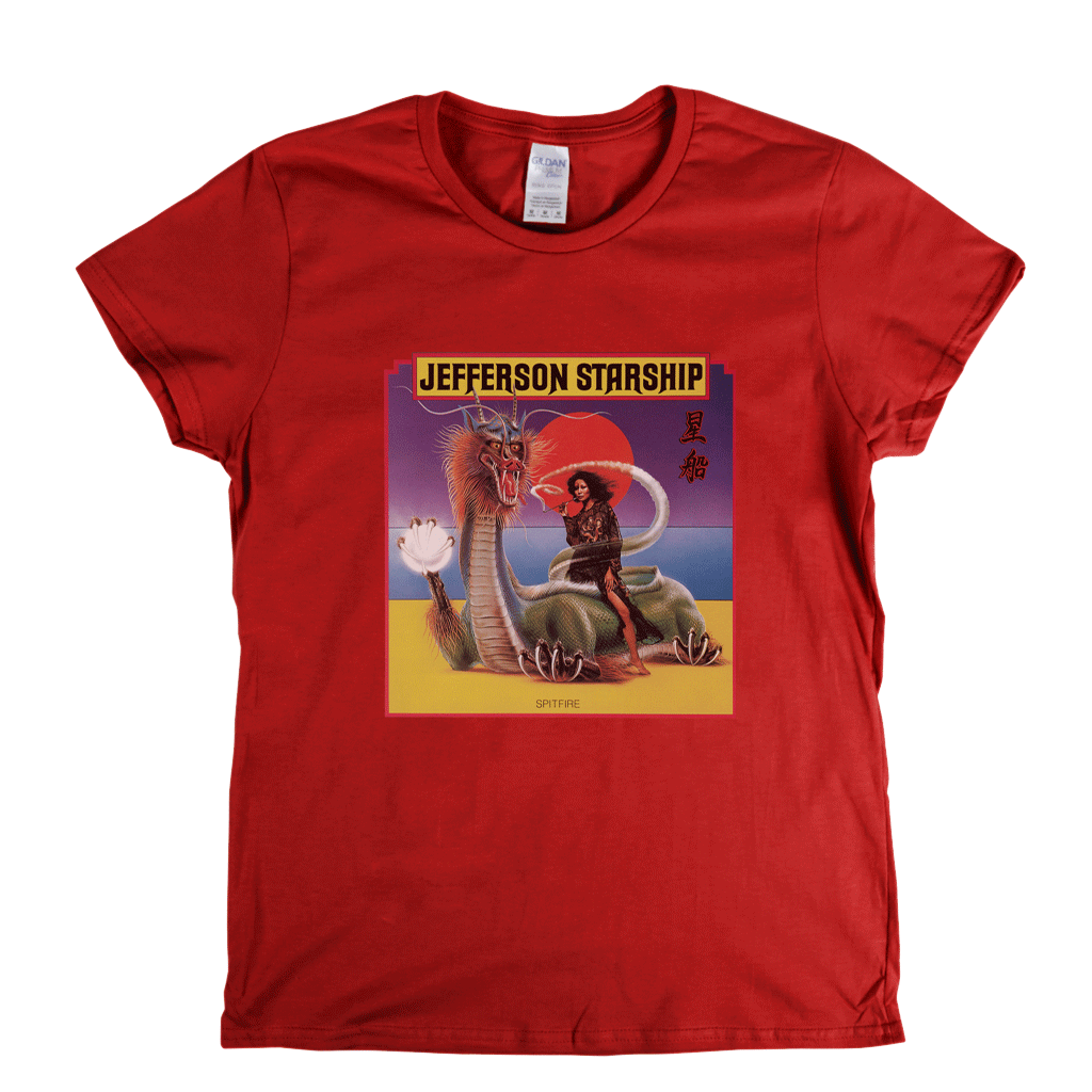 Jefferson Starship Spitfire Womens T-Shirt