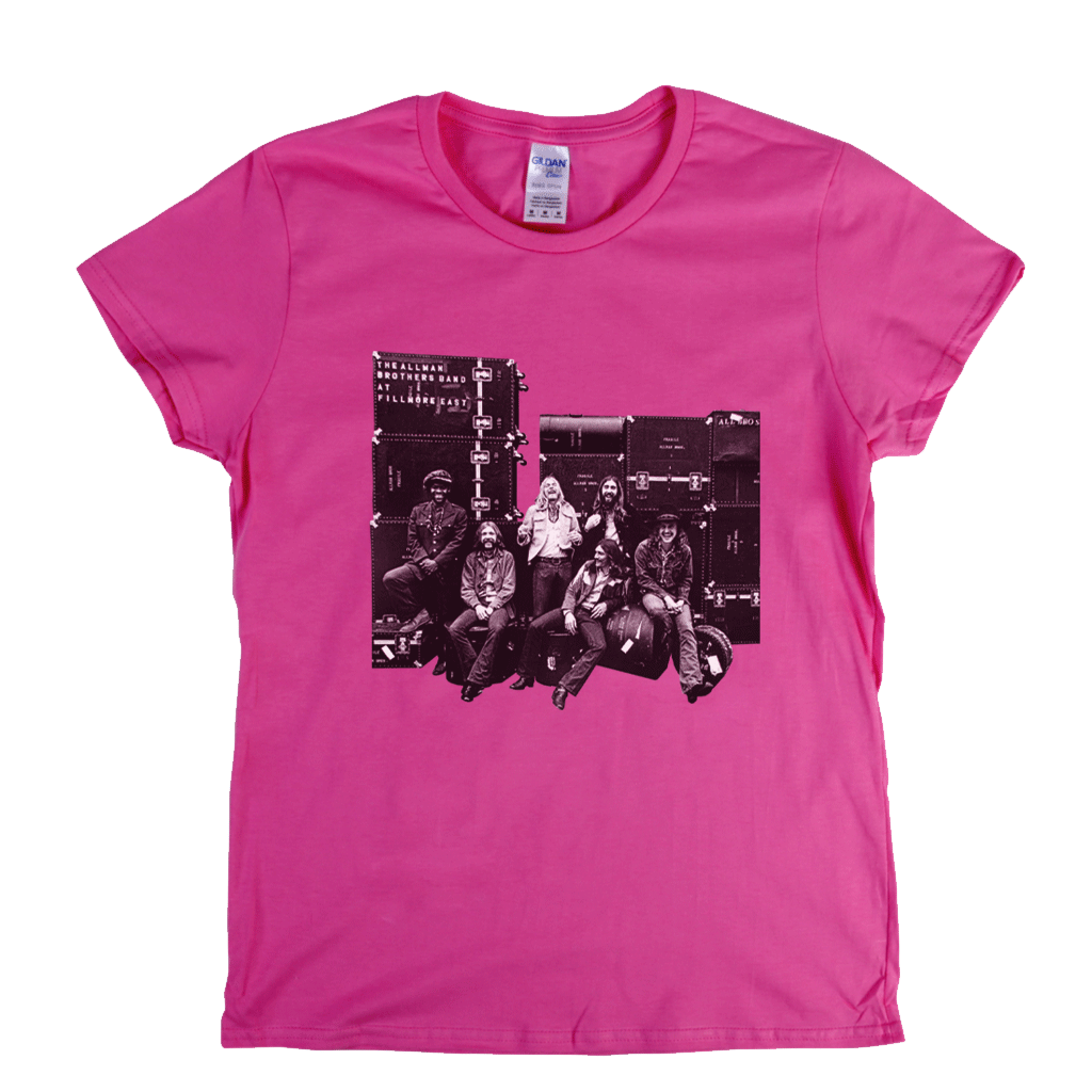 Allman Brothers Band Fillmore Album Womens T-Shirt