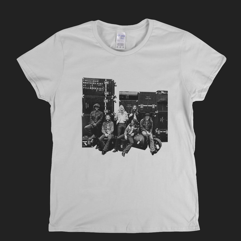 Allman Brothers Band Fillmore Album Womens T-Shirt