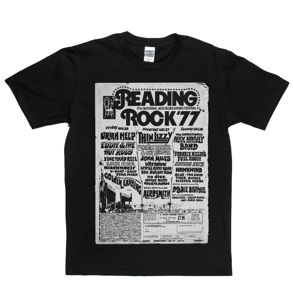 Reading Rock 77 Poster T-Shirt