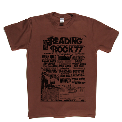 Reading Rock 77 Poster T-Shirt