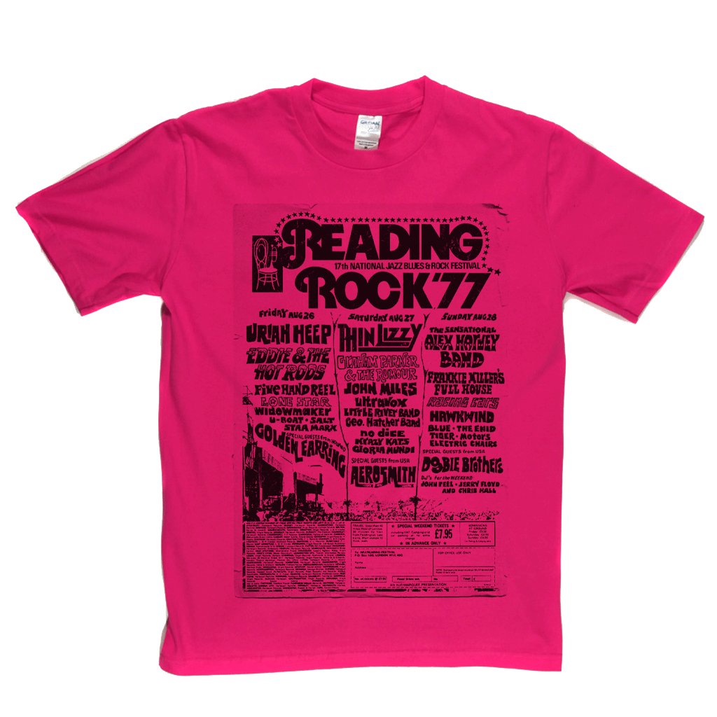 Reading Rock 77 Poster T-Shirt