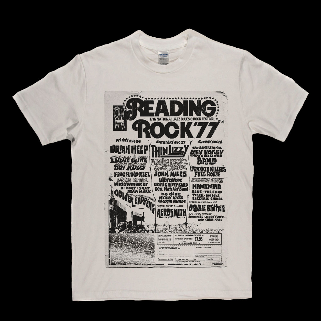 Reading Rock 77 Poster T-Shirt