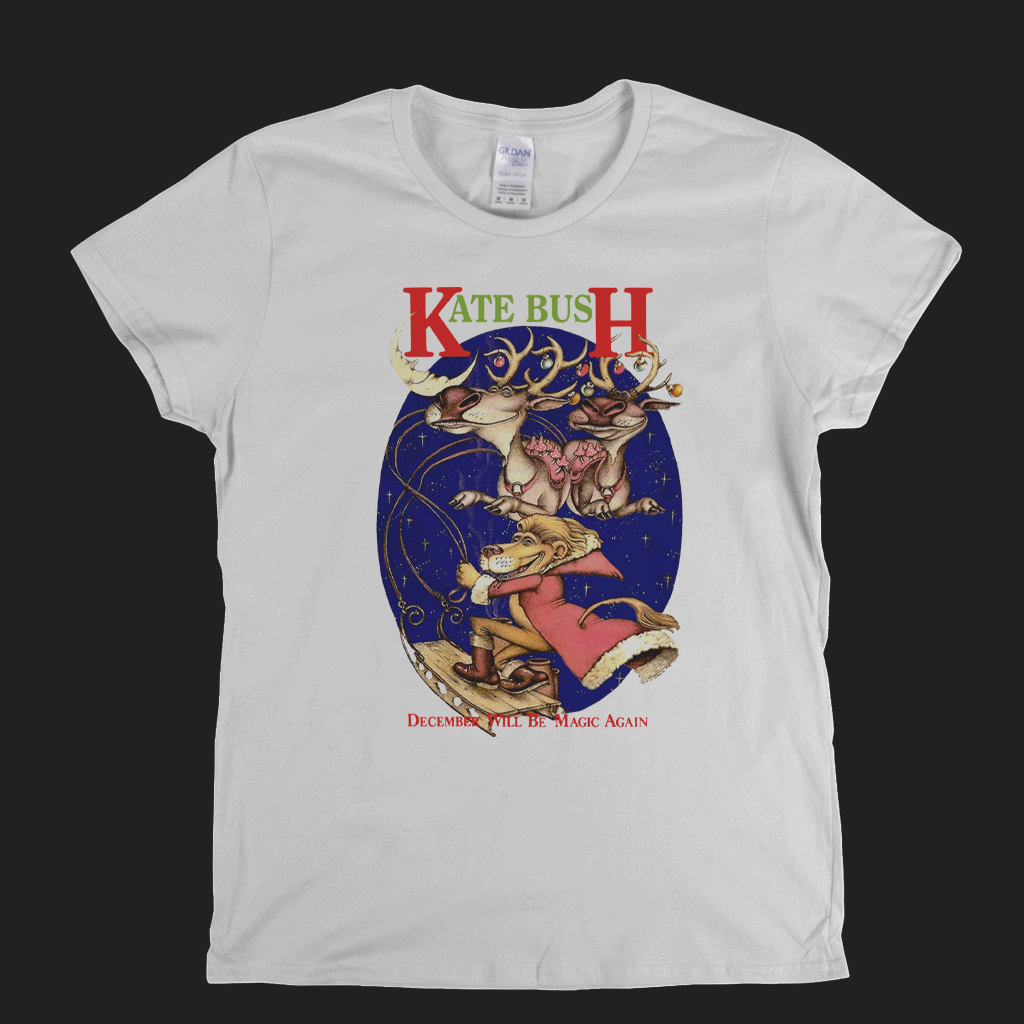 Kate Bush December Will Be Magic Again Womens T-Shirt