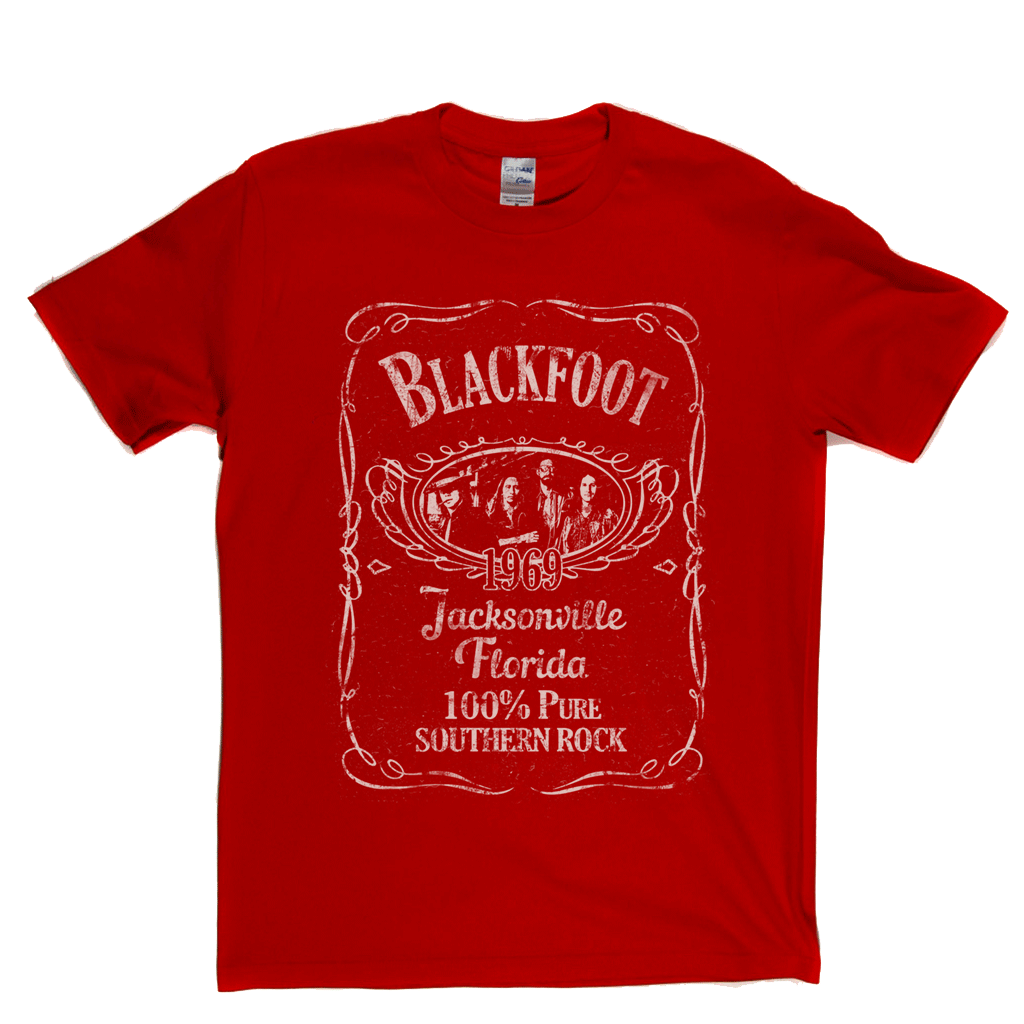 Blackfoot Liquor Label T-Shirt