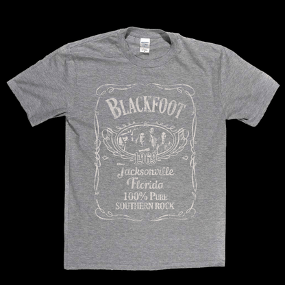 Blackfoot Liquor Label T-Shirt