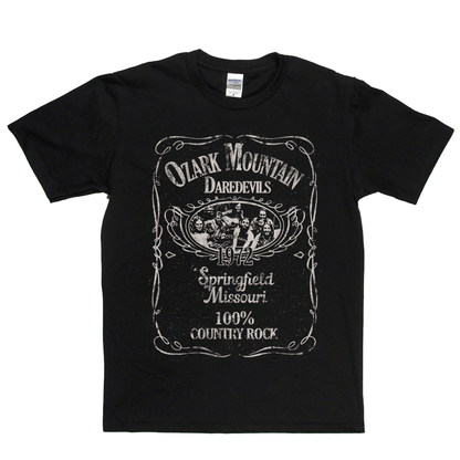 Ozark Mountain Daredevils Liquor Label T-Shirt