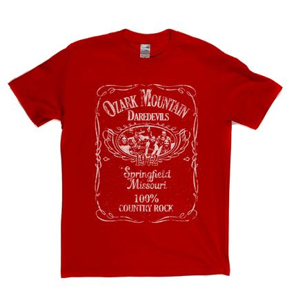 Ozark Mountain Daredevils Liquor Label T-Shirt