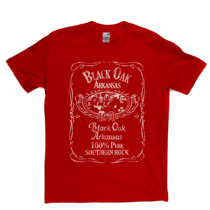 Black Oak Arkansas Liquor Label T-Shirt