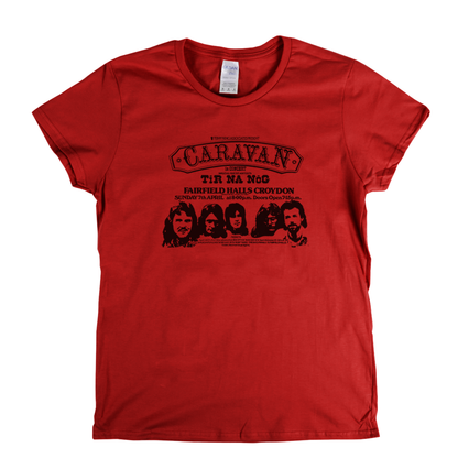 Caravan Tir Na Nog Ticket Womens T-Shirt