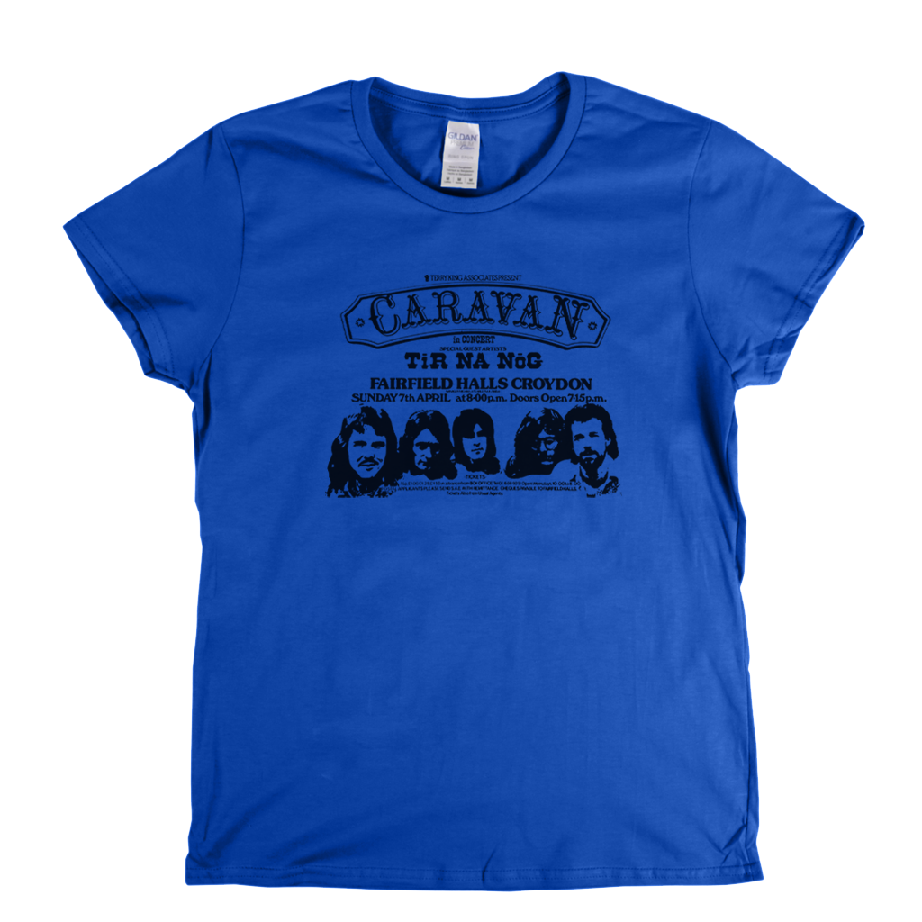 Caravan Tir Na Nog Ticket Womens T-Shirt