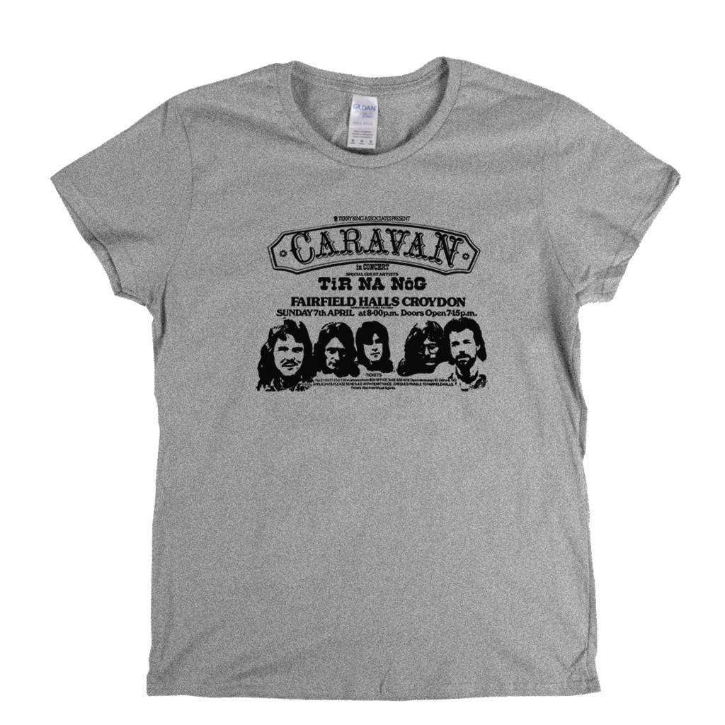 Caravan Tir Na Nog Ticket Womens T-Shirt