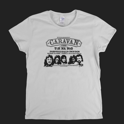 Caravan Tir Na Nog Ticket Womens T-Shirt