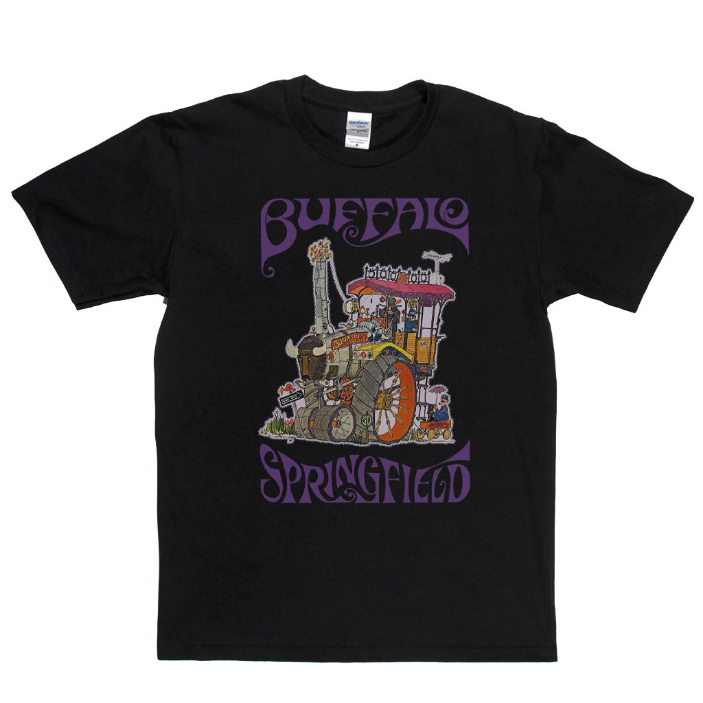 Buffalo Springfield 1968 Poster T-Shirt