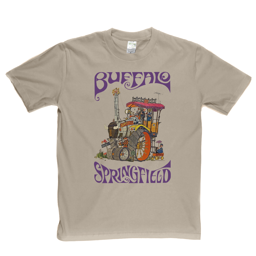 Buffalo Springfield 1968 Poster T-Shirt