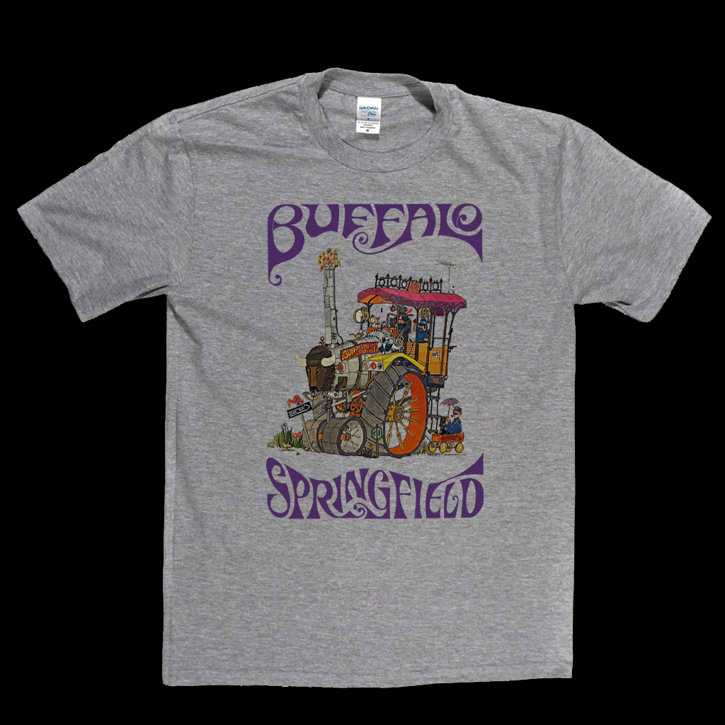 Buffalo Springfield 1968 Poster T-Shirt