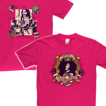 Rory Gallagher Tattoo Back Front and Back T-Shirt