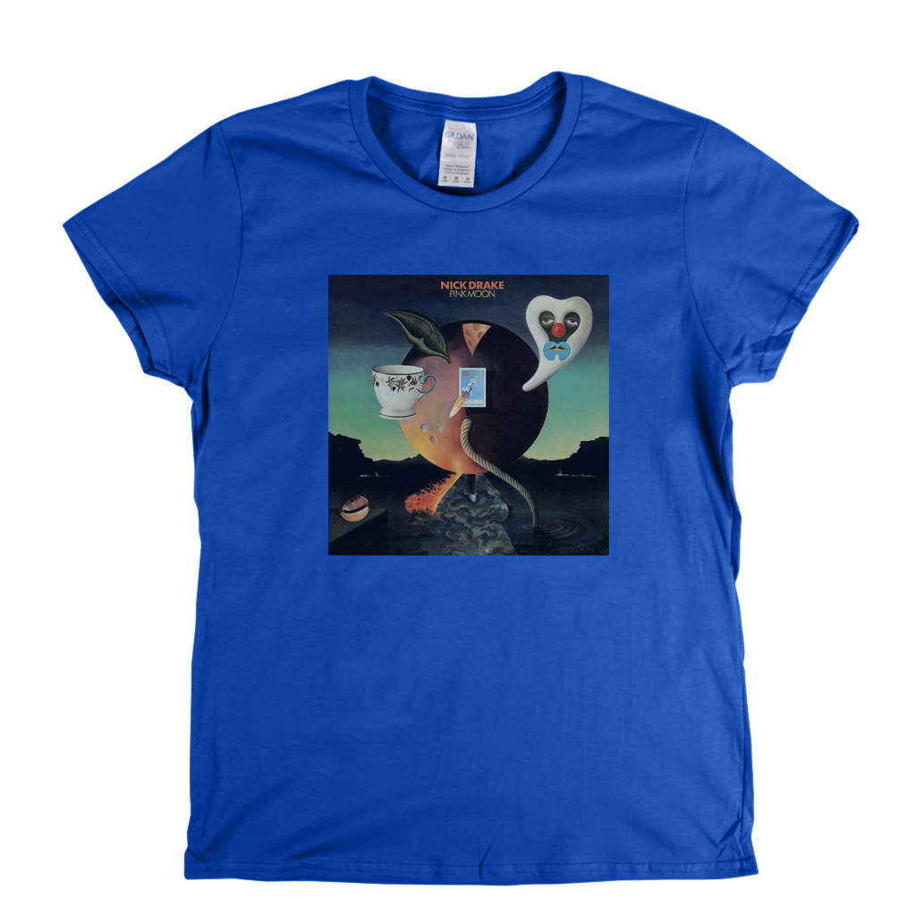 Nick Drake Pink Moon Womens T-Shirt