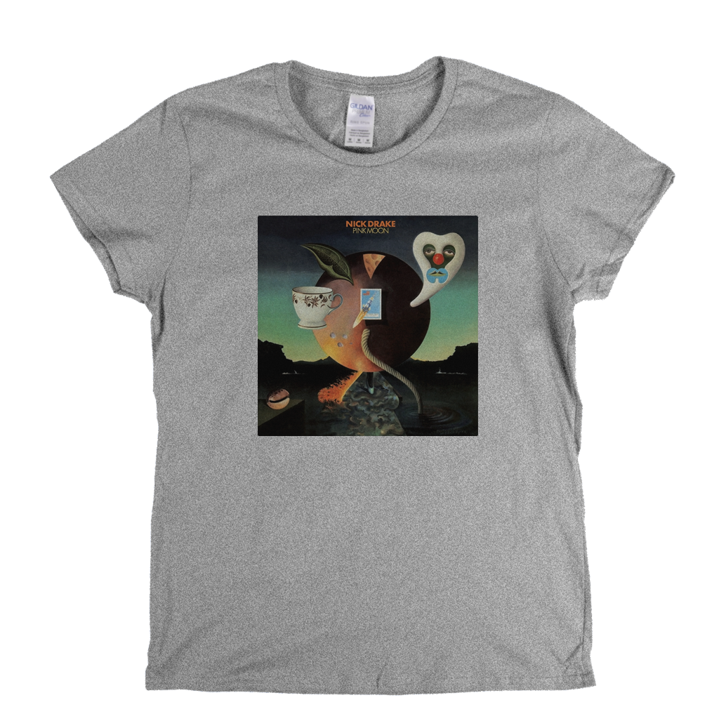 Nick Drake Pink Moon Womens T-Shirt