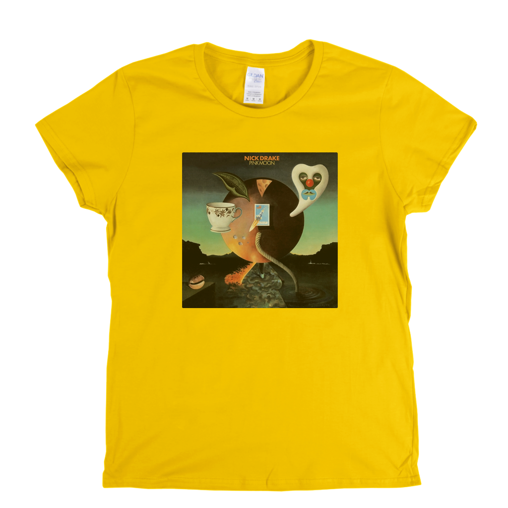 Nick Drake Pink Moon Womens T-Shirt