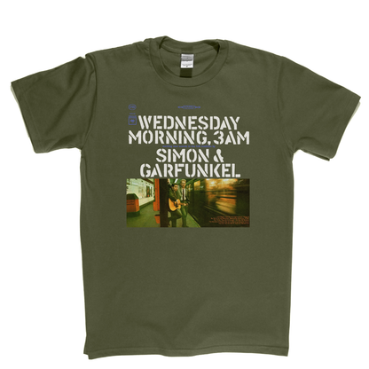 Simon And Garfunkel Wednesday Morning 3Am T-Shirt