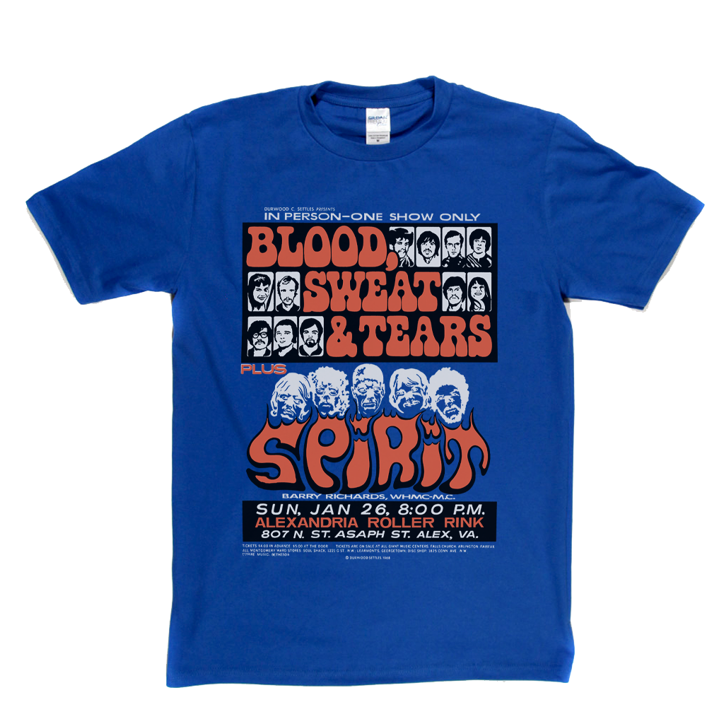 Blood Sweat & Tears Spirit Poster T-Shirt