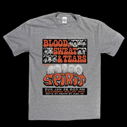 Blood Sweat & Tears Spirit Poster T-Shirt