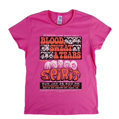 Blood Sweat And Tears Spirit Poster Womens T-Shirt