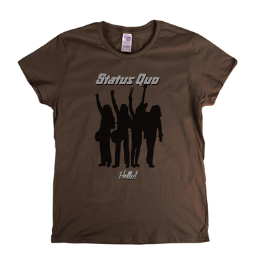 Status Quo Hello Womens T-Shirt