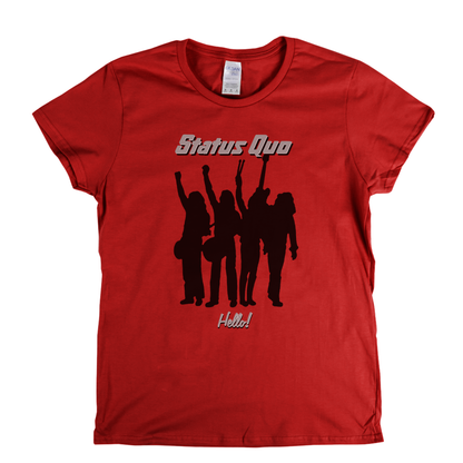 Status Quo Hello Womens T-Shirt