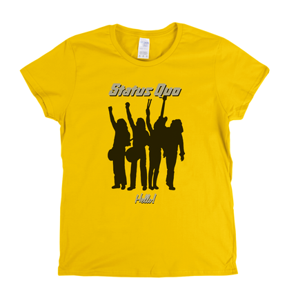 Status Quo Hello Womens T-Shirt