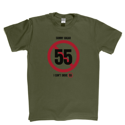 Sammy Hagar I Cant Drive 55 T-Shirt