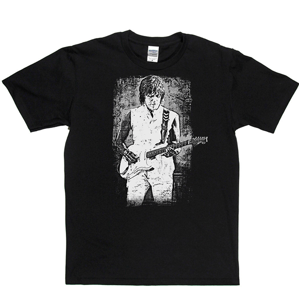 Jeff Beck Print T Shirt