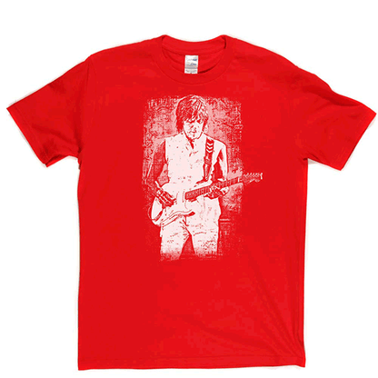 Jeff Beck Print T Shirt